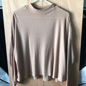 Mock neck long sleeve